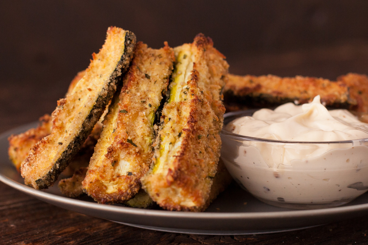 Wonderful Parmesan Zucchini Strips