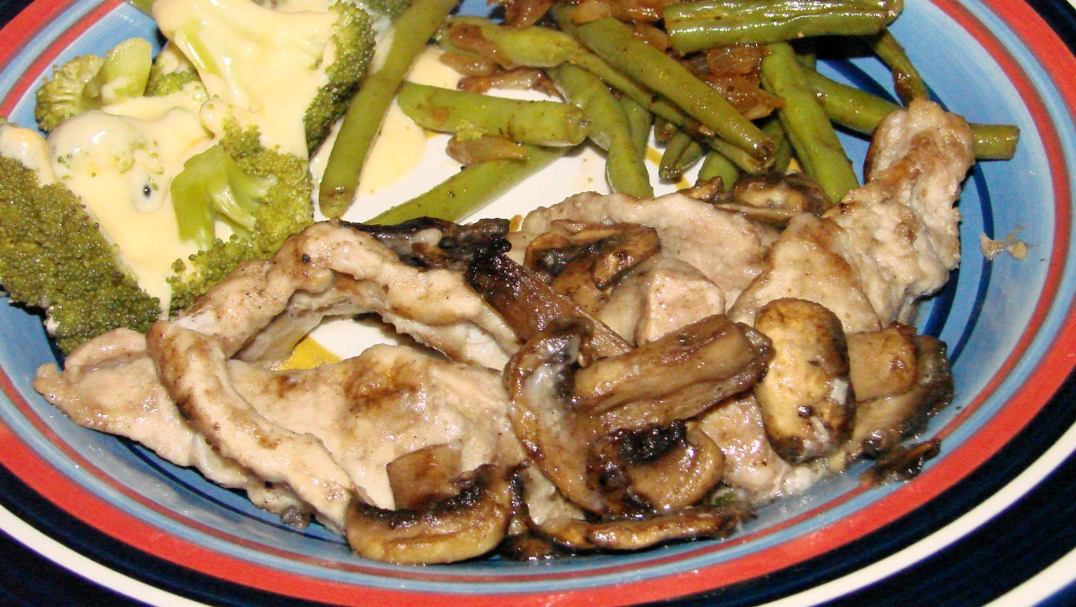 Braised Pork (Tenderloin) With Mushrooms