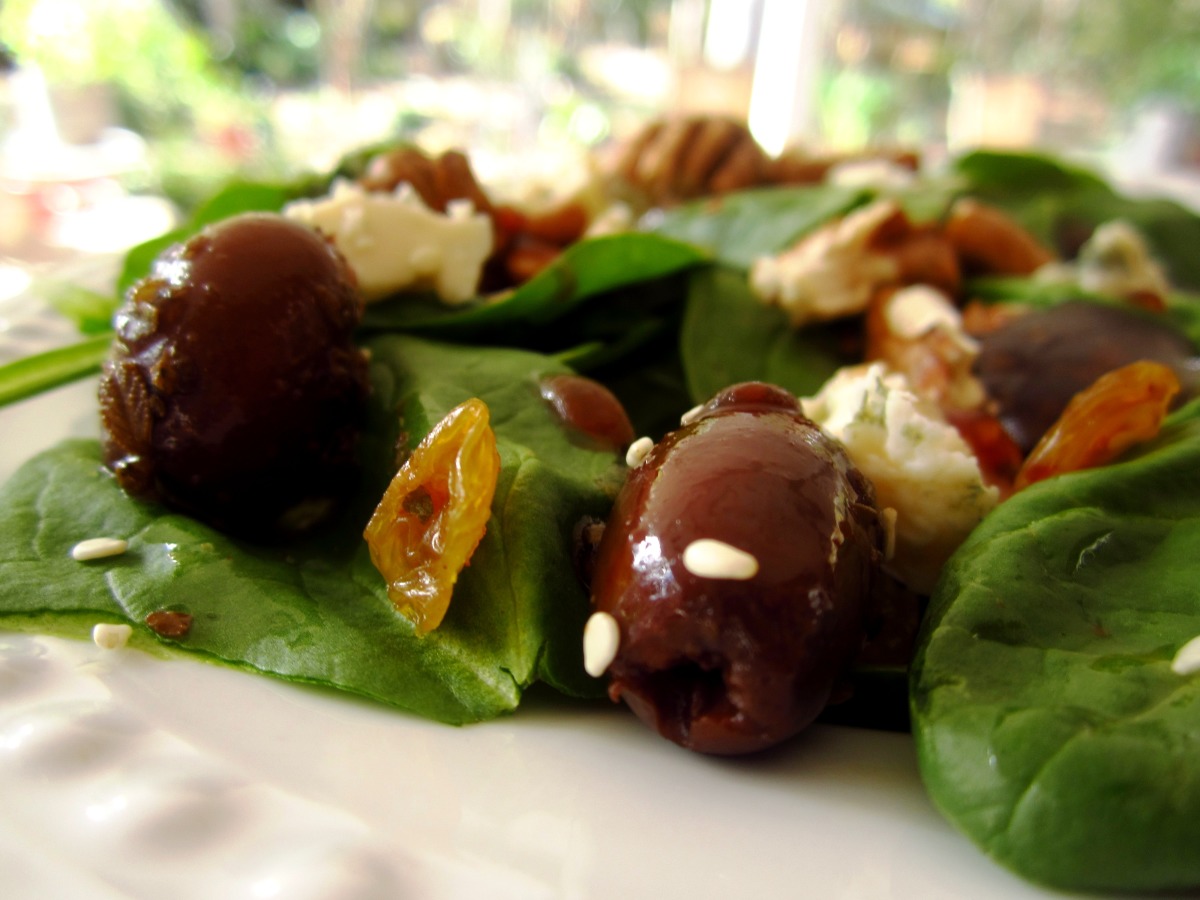 Spinach Salad With Pepper Jelly Vinaigrette