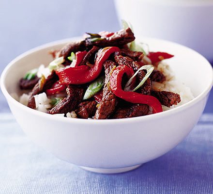 Beef stir-fry