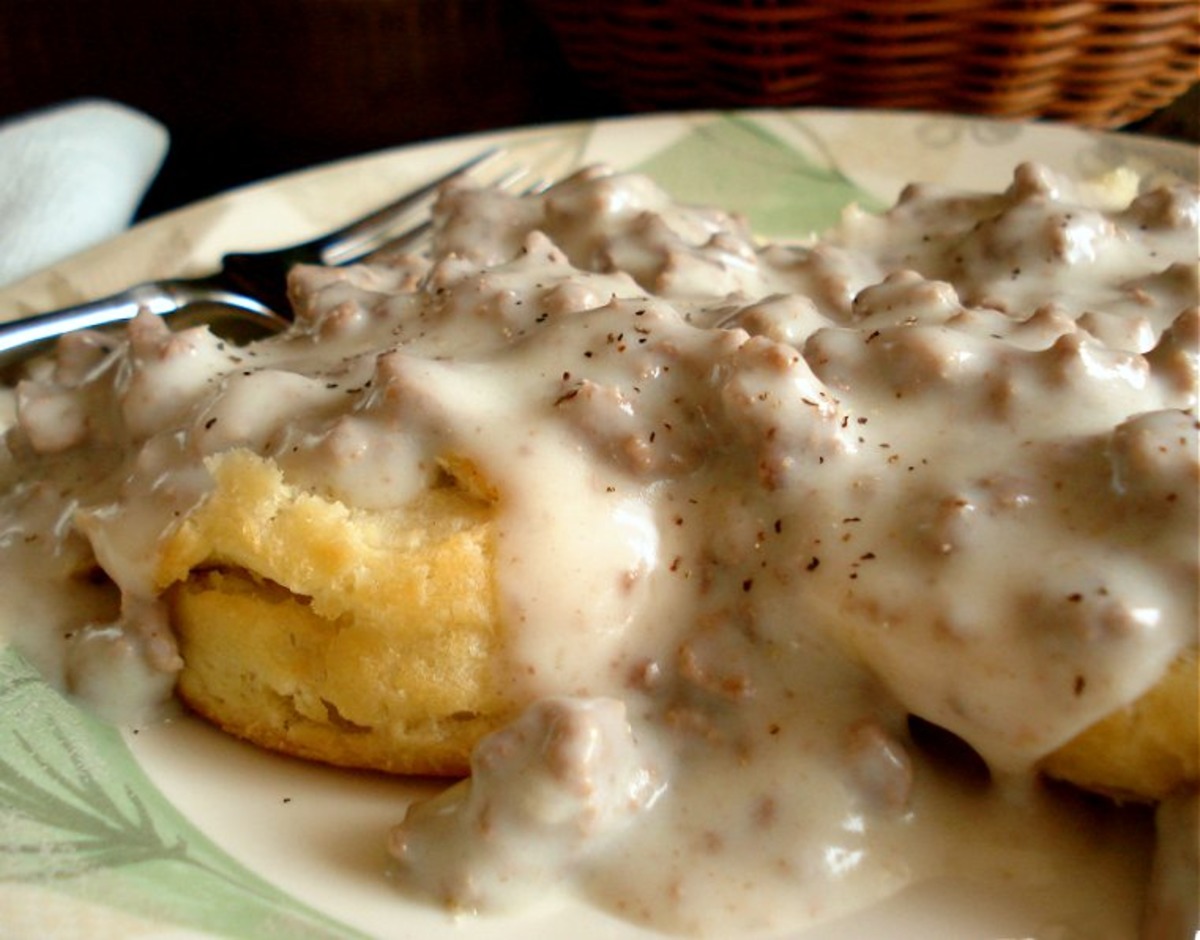 Gravy With Sausage or Hamburger